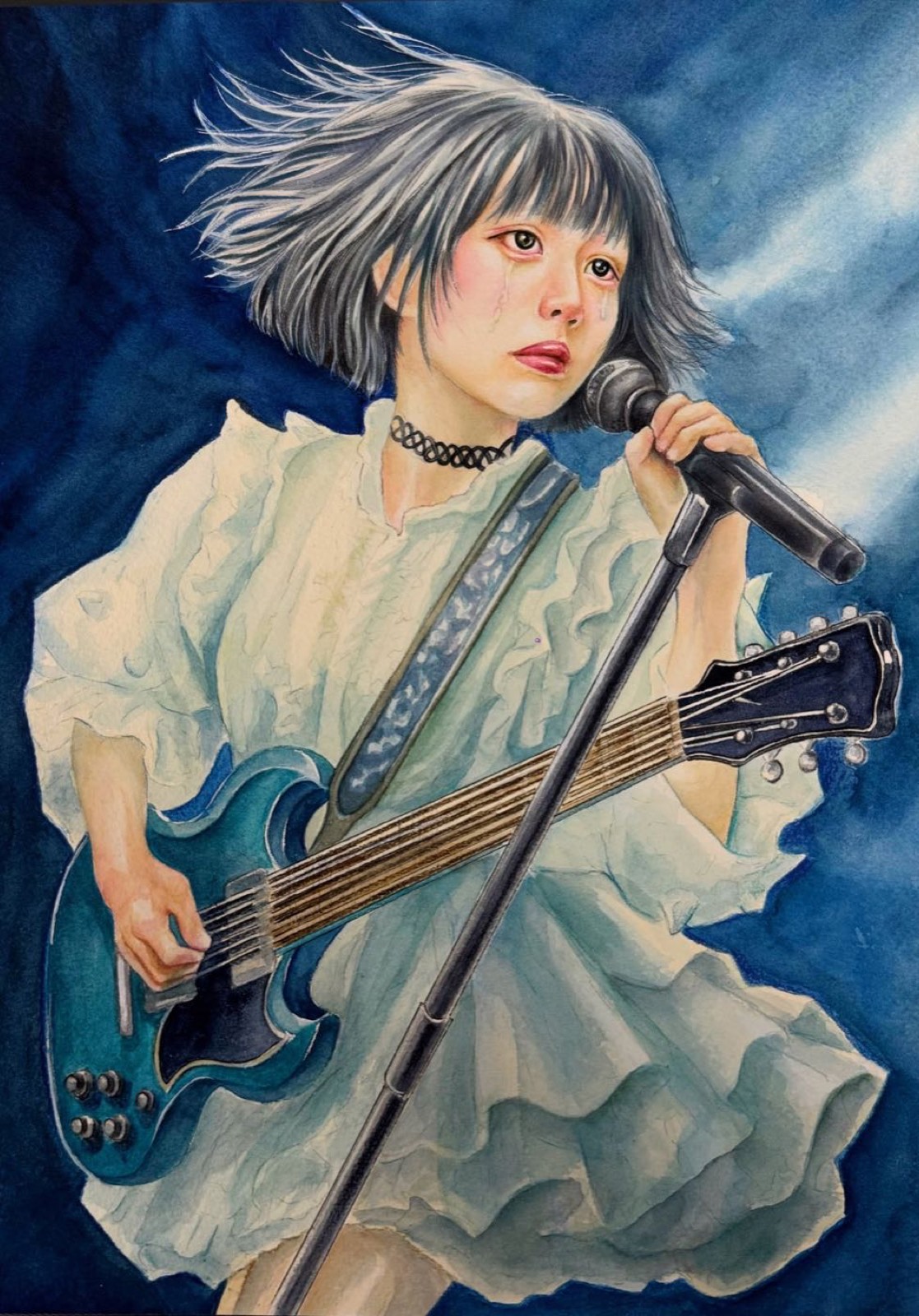 MBS「プレバト!!」水彩画
