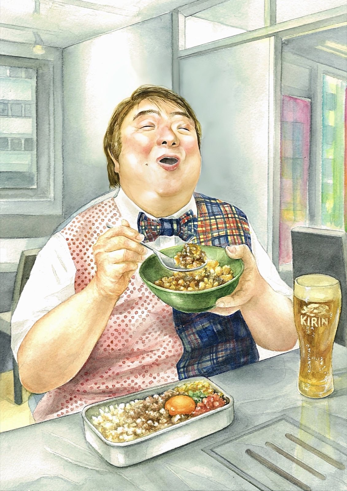 MBS「プレバト!!」水彩画